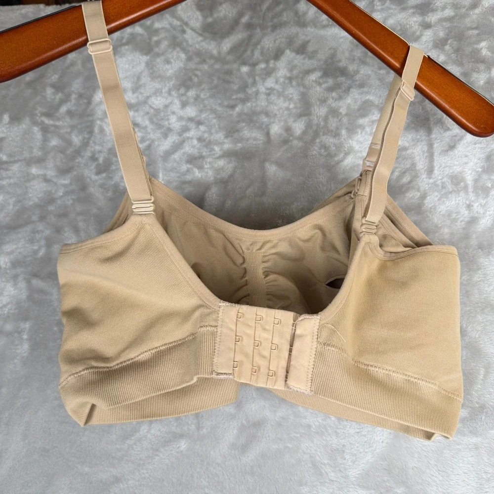 Kindred by Kindred Bravely Sublime Nursing Pumping Bra Beige XL Regular Wireless